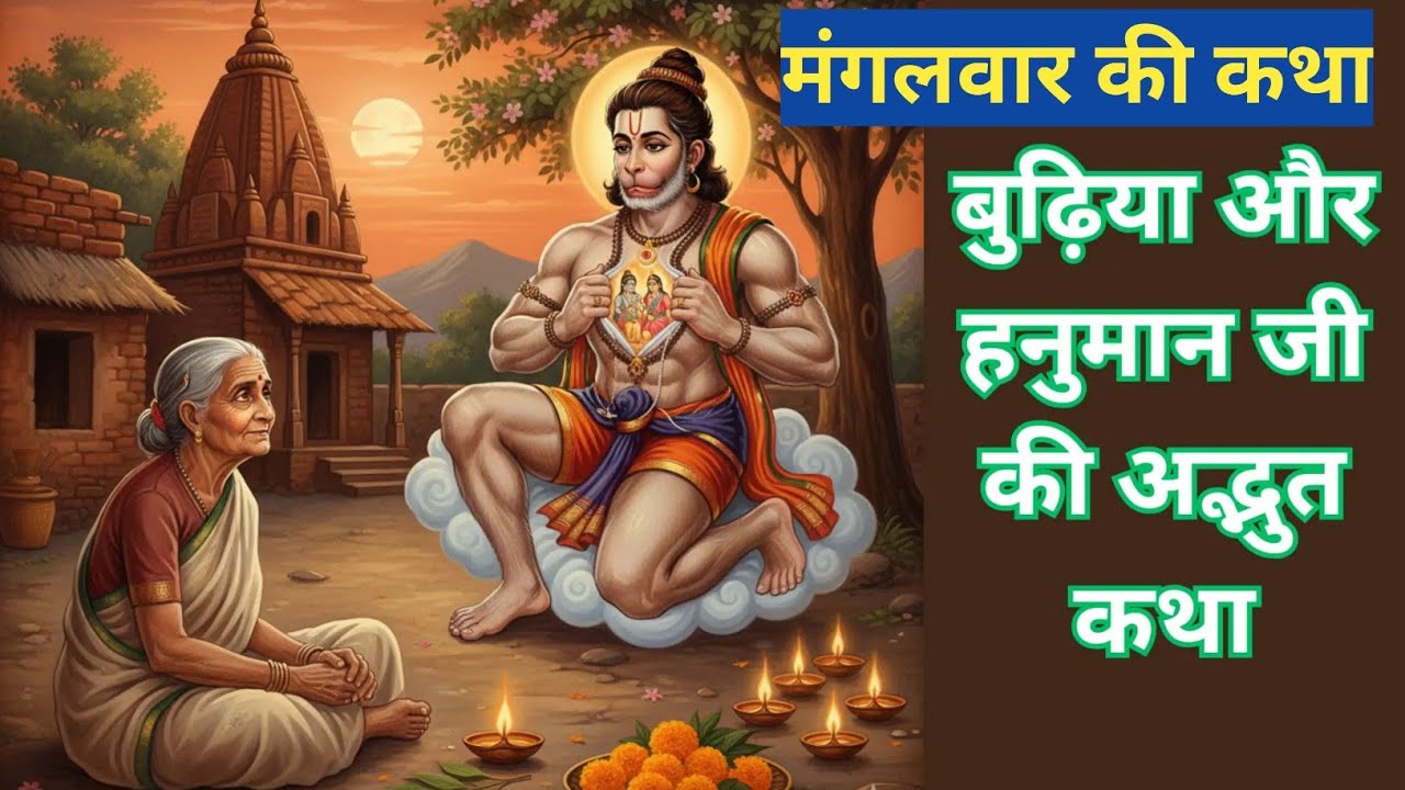 हनुमान जी की चमत्कारी कहानी | मंगलवार की कथा | Mangalwar Vrat Katha | Hanuman Ji Ki Kahani In Hindi 