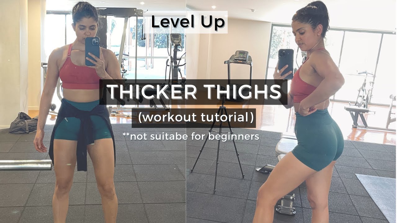 Thigh mota karne ka tarika | Best thighs weight gain workout with dumbbells (in hindi)