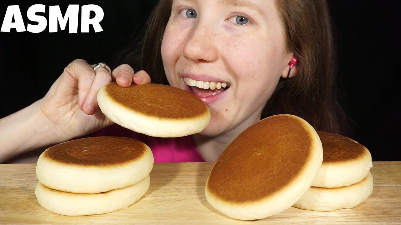 ASMR KOREAN SWEET BUNS MUKBANG (No Talking) EATING SOUNDS