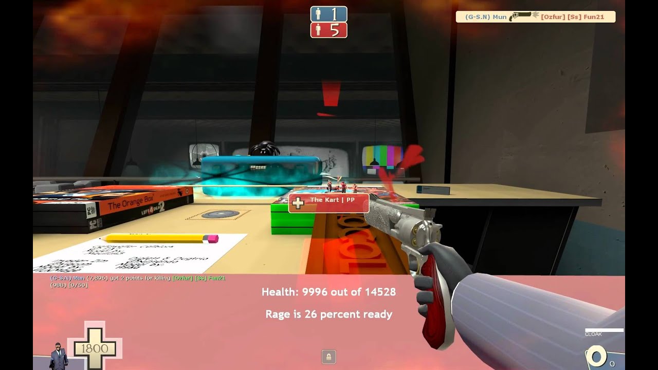 Freak Fortress: Meet the Gentlespy as he Stabs the Rest of Your Team