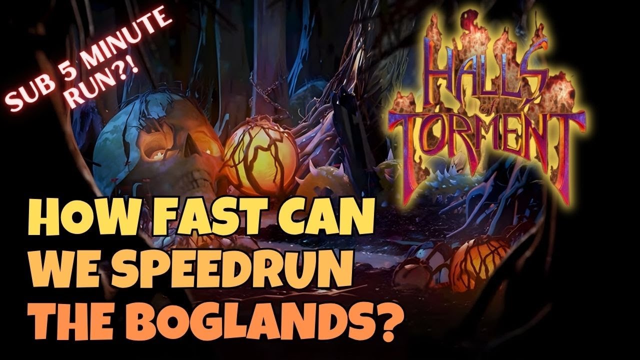 How FAST can we speedrun the Boglands?! Halls of Torment