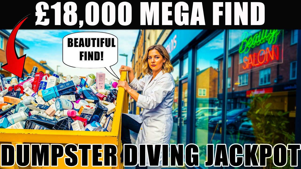 INSANE £18,000😲[MEGA FIND]😲BEAUTY PRODUCTS, DUMPSTER DIVING UK