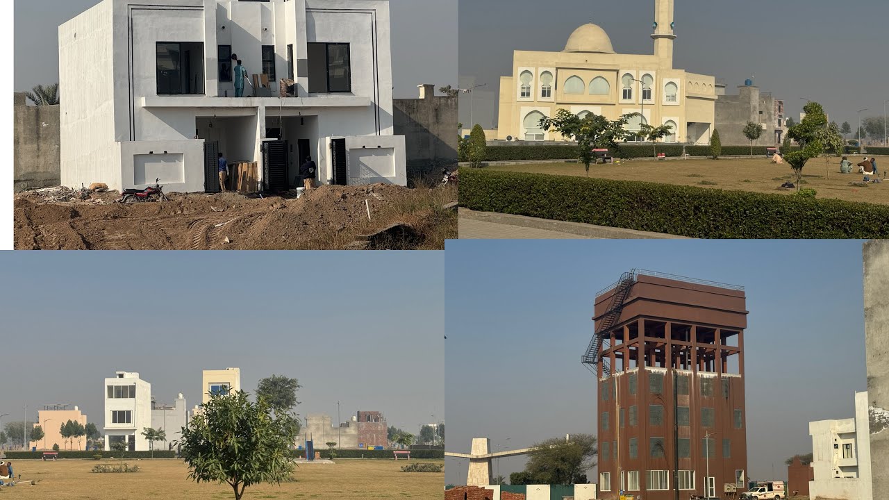 AL -Rehman Garden Phase 7 New Video ( Villa 3 Marla ) 03219431553