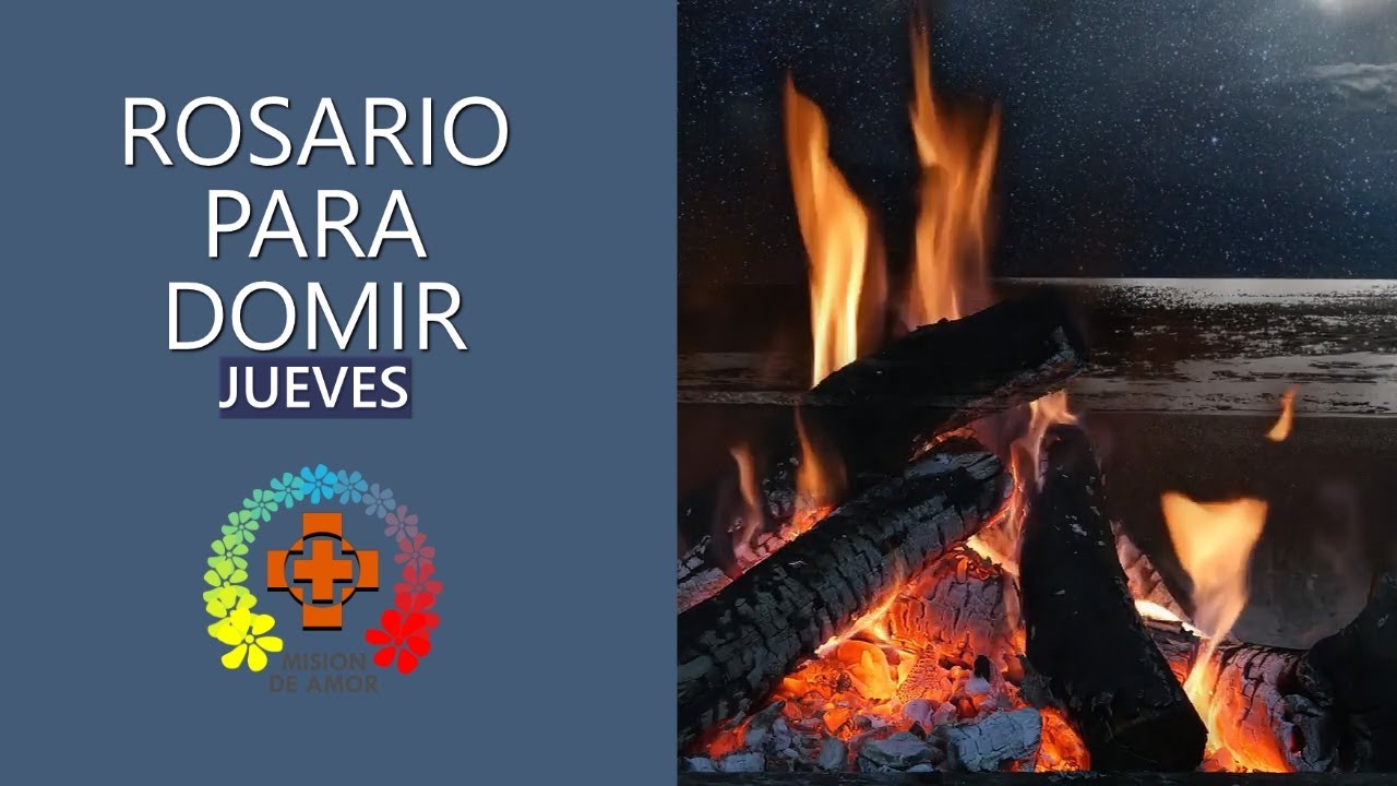 #Rosario para #Dormir hoy #jueves, Misterios de luz en #misiondeamor