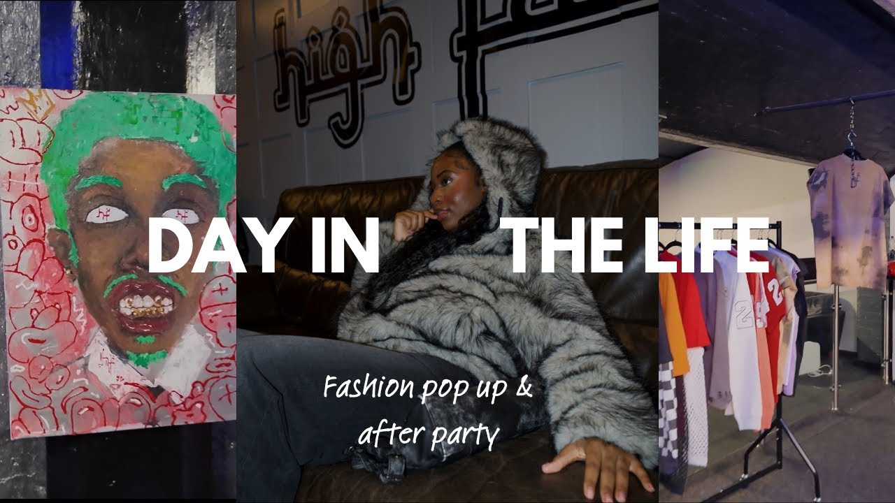 DAY IN MY LIFE VLOG: pop up show🛍️, girls night out & after party 