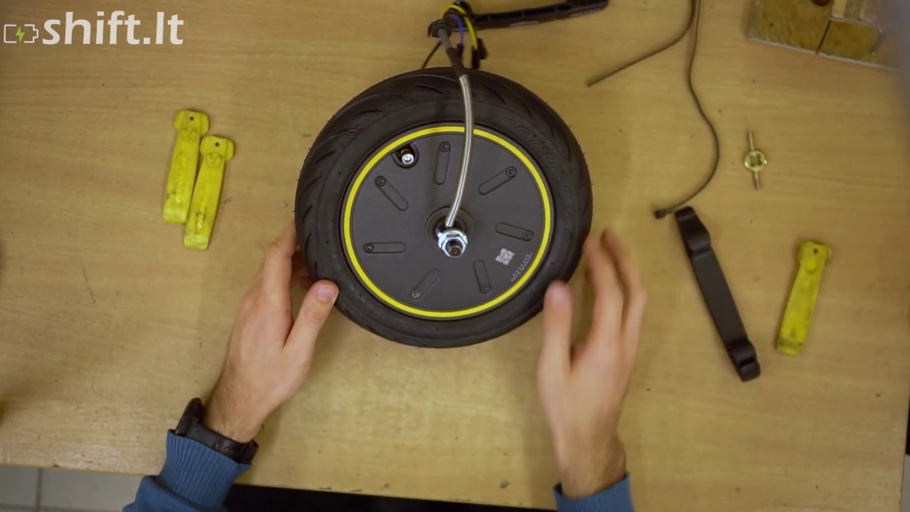 How to replace tire for Ninebot MAX, tire replacement