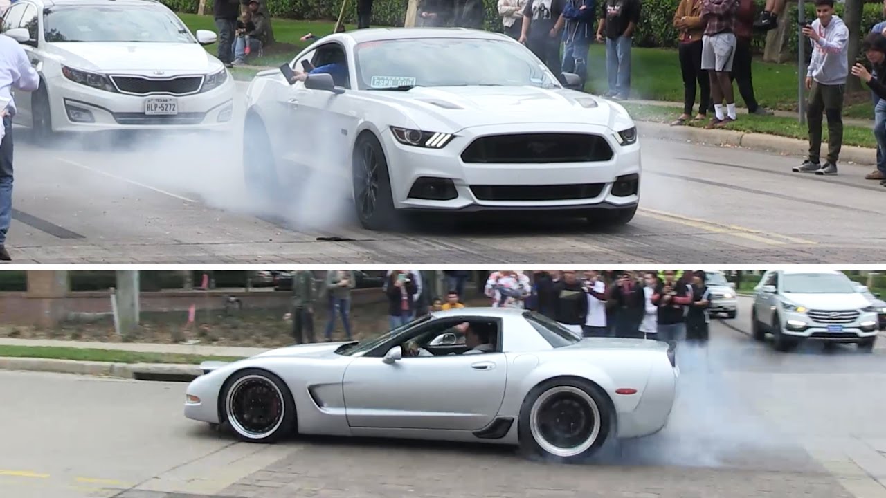 Out of Control - Burnouts at Coffee and Cars