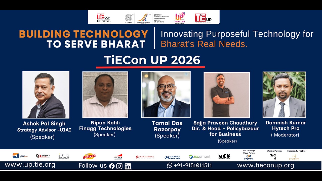 Building Technology to Serve Bharat | TiEcon UP 2026