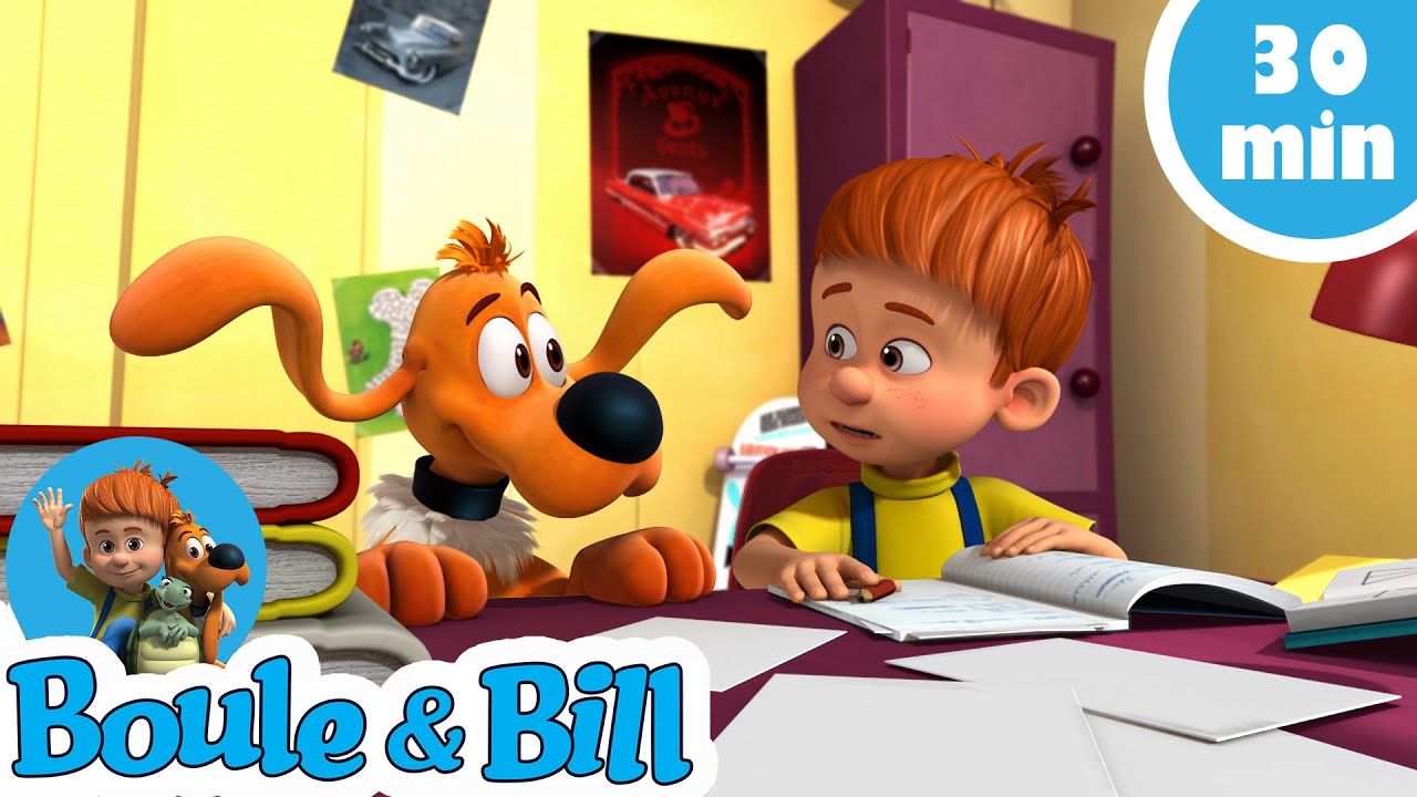 💼C'est bientôt la rentrée pour Boule et Bill !🤓 - Nouvelle Compilation Boule et Bill FR