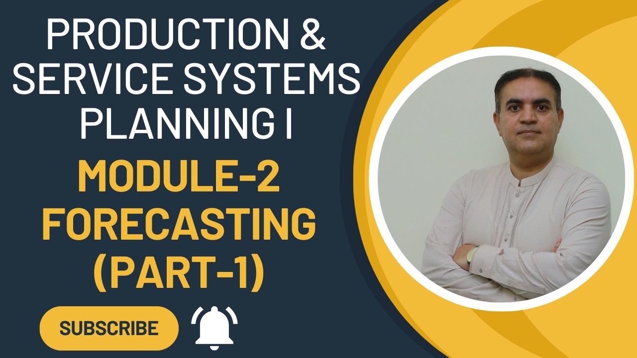 Forecasting for Production & Service Planning | Qualitative & Quantitative