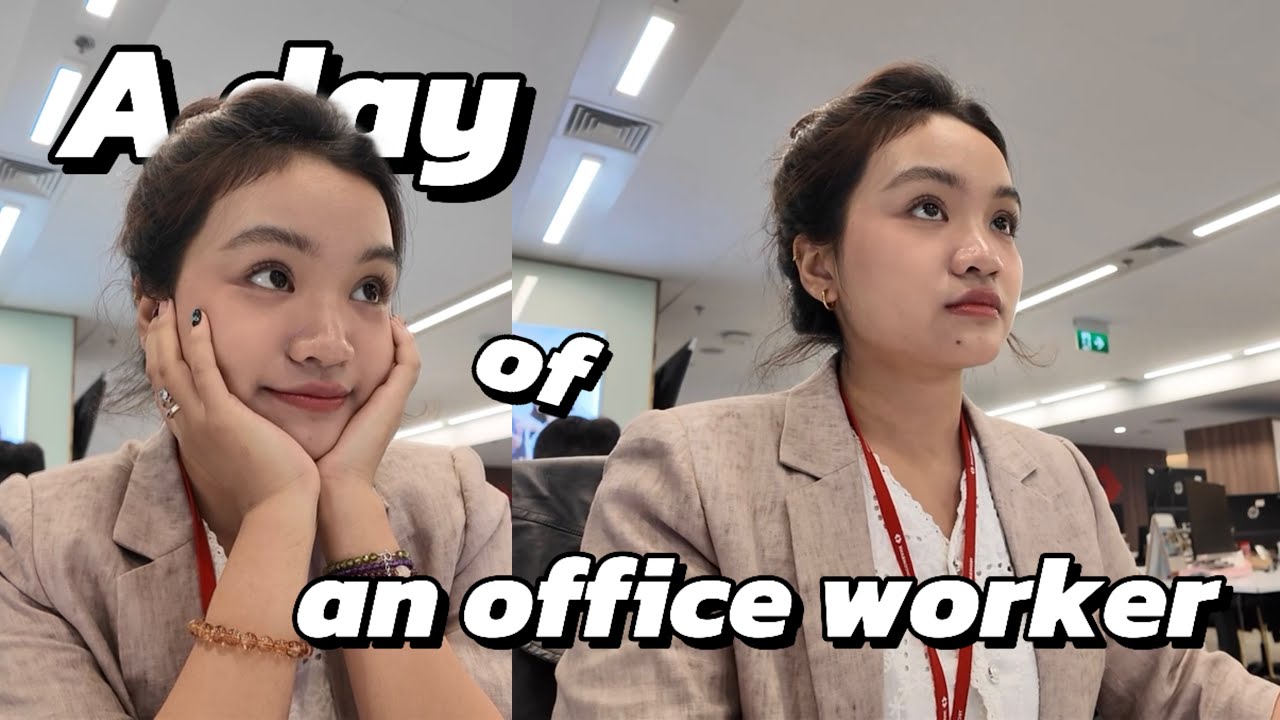 a day of an office worker 👩🏻‍💻 | thứ 2 năng suất vì mùa thu Hà Nội đẹp waaa 🍂🍁