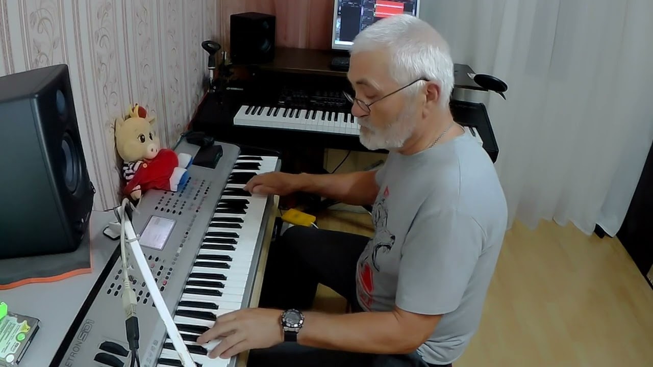 незабываемые мелодии.Petite fleur.кавер.ketron sd1
