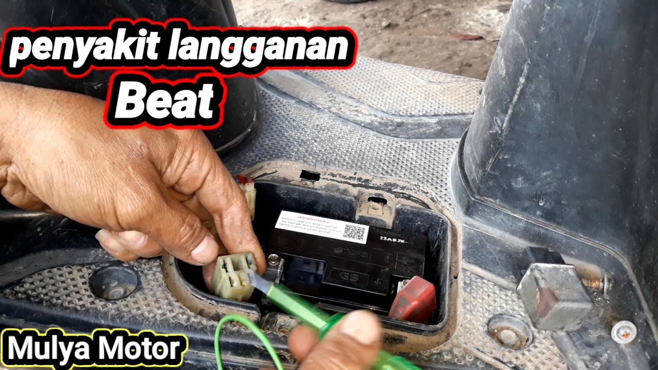 Analisa dan perbaikan stater beat bunyi cetak ctek.