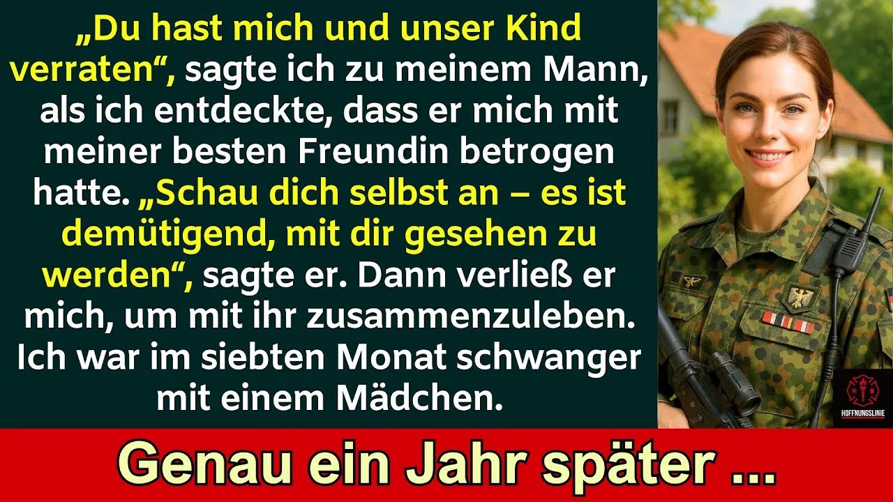 Mein Mann betrog mich mit meiner Freundin und verließ mich im 7. Schwangerschaftsmonat. Ich aber…
