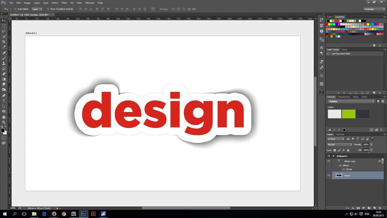 Creating Realistic Shadow with Tilt-Shift [Adobe Photoshop CC]