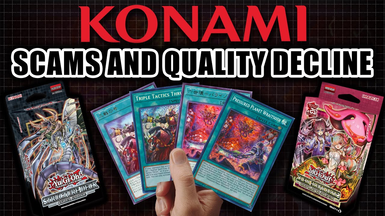 Konami&rsquo;s Scams And Quality Decline or How Yugioh is Anti-Consumer
