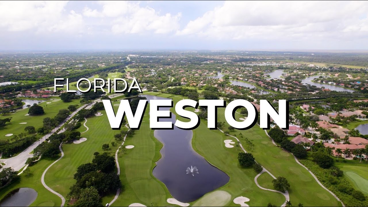 Weston Florida Drone Aerial Film 4K
