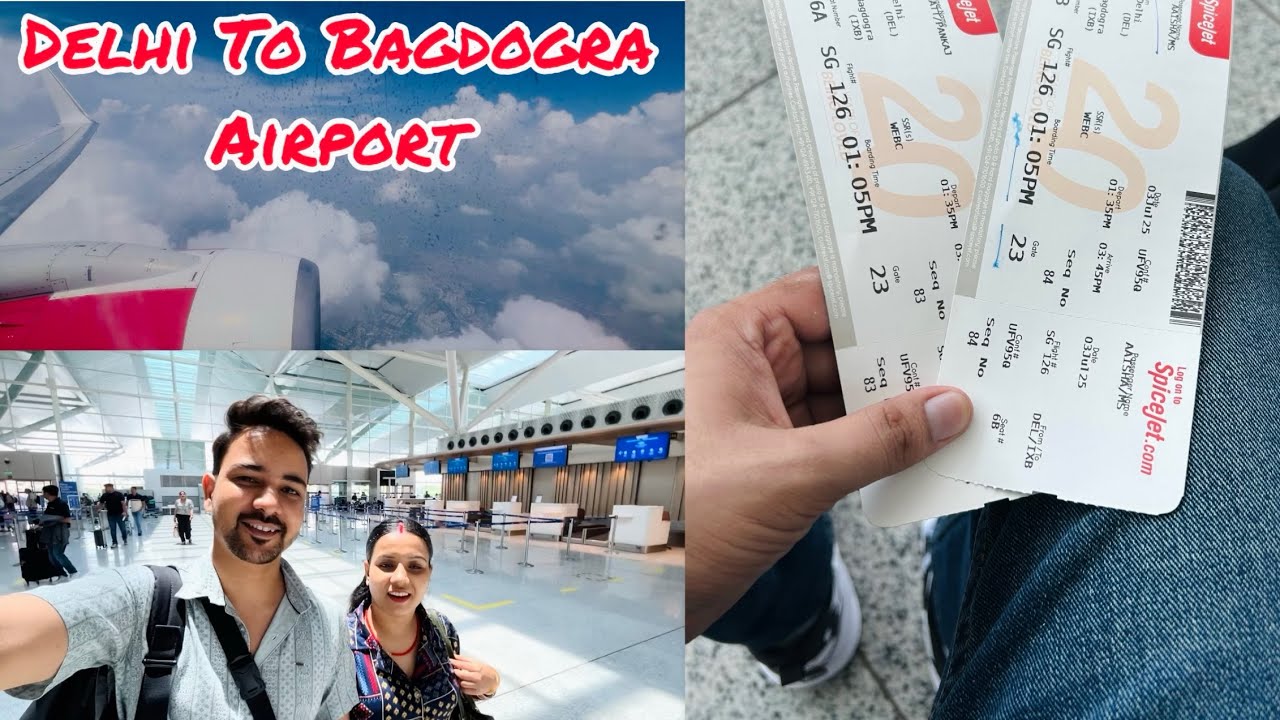 Our First Trip after Marriage || Delhi to Bagdogra || Part-1 || Rhenock || Gangtok || Darjeeling ||