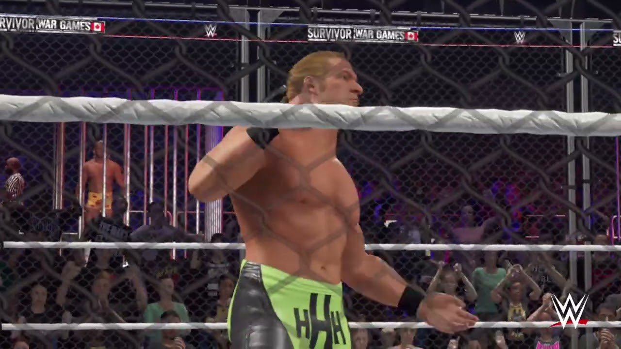 WWE 2K25 D GENERATION X VS THE JUDGEMENT DAY WARGAMES