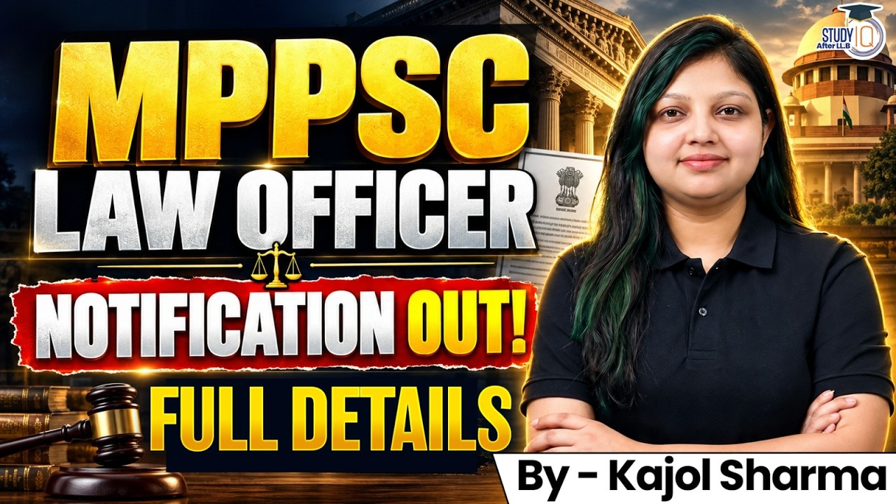 MPPSC Law Officer Notification 2026 Out | Age Limit, Eligibility, Syllabus & Vacancy Details