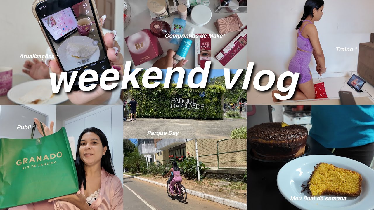 Weekend vlog | meu final de semana , parque , comprinhas ,treino , atualizações 💕🛝