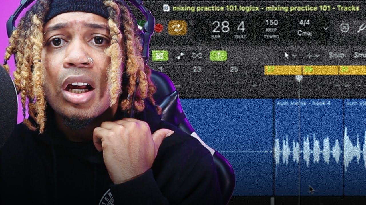 mixing vocals in logic pro x
