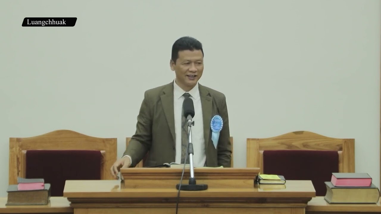 Sermon | Rev. Dr. R.  Vanlaltluanga  - A kohna che u hi ngaihtuah teh u (26 November 2022)
