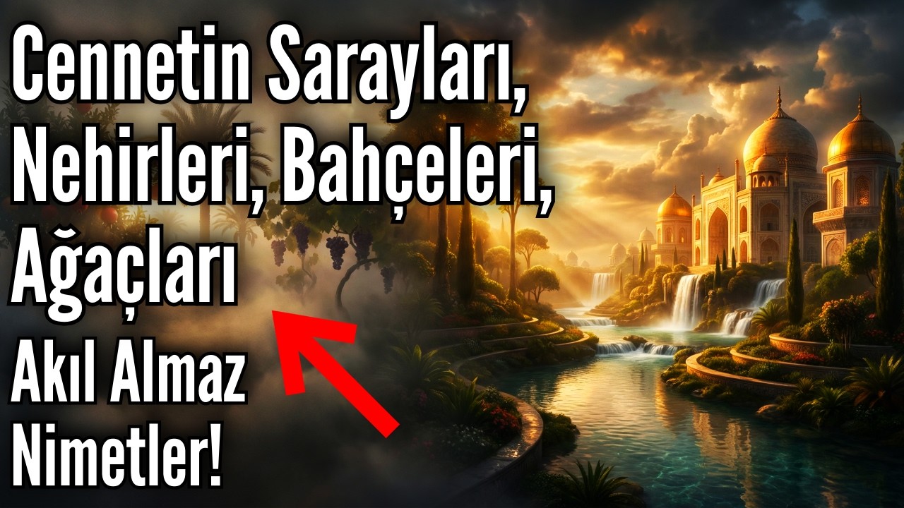 Cennetin Sarayları, Bahçeleri, Ağaçları, Nehirleri ve Ahiret Hayatı: Hayal Ötesi Bir Âlem