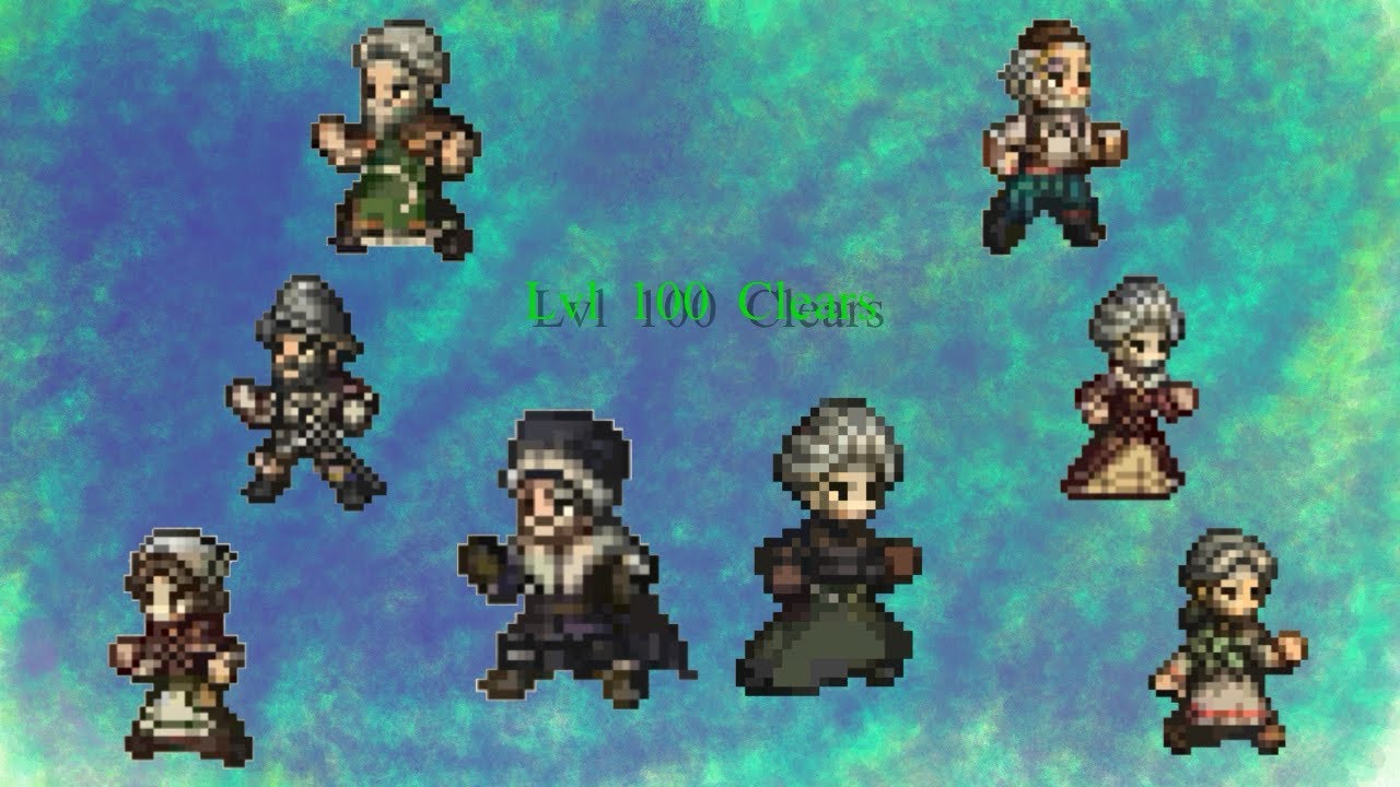 Octopath CotC - High Off The Hundreds (All Lvl 100 Npcs)