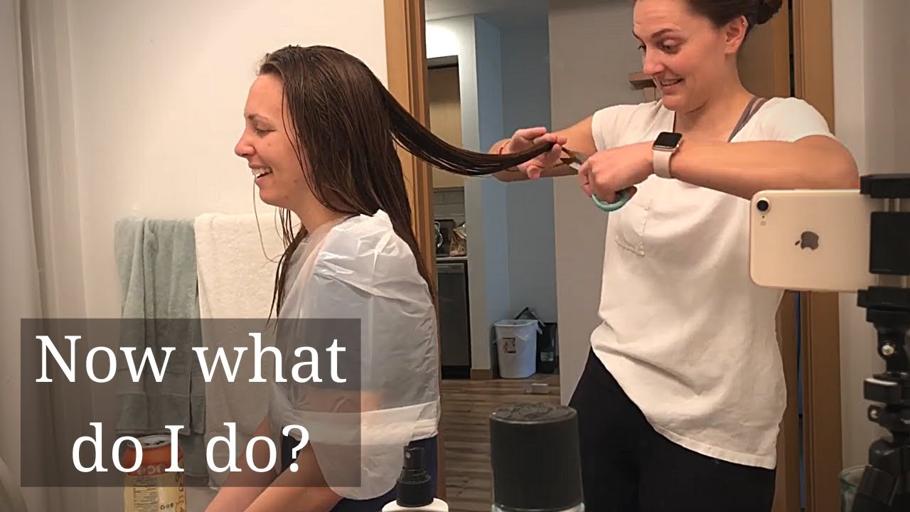 She Cut My Hair With Kitchen Shears!! | LGBTQ+ Quarantine Haircuts