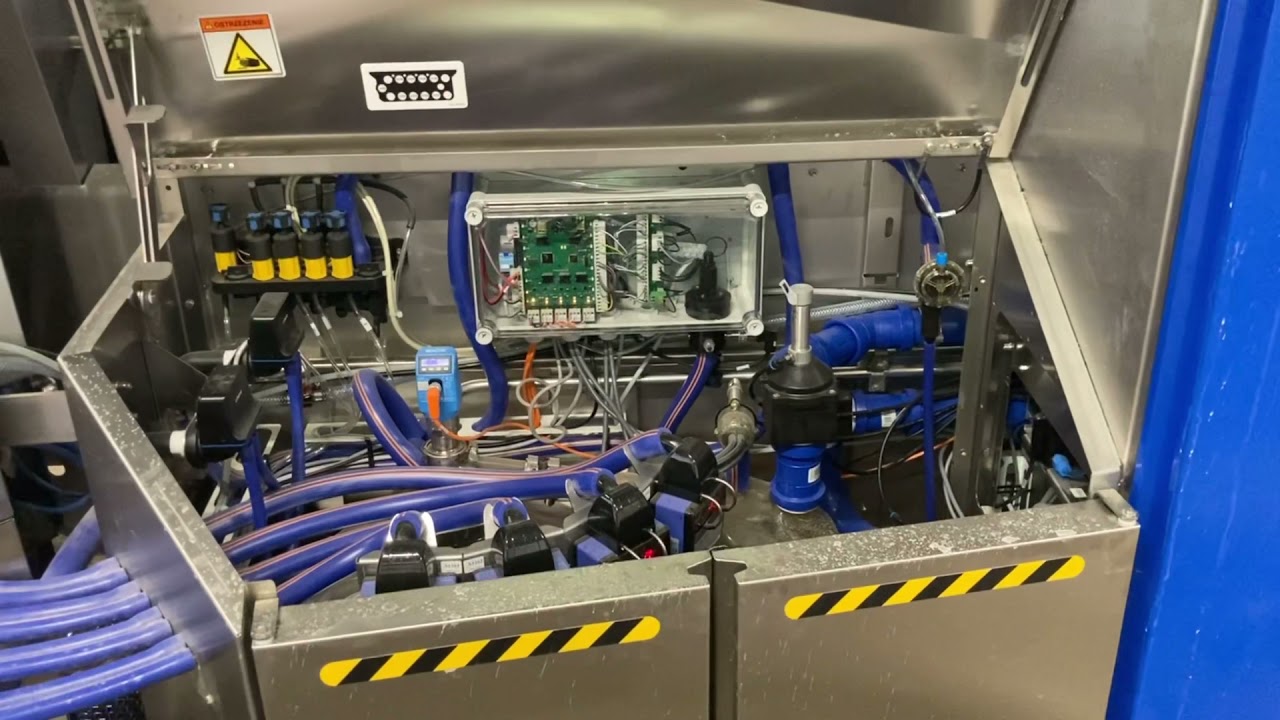 Pierwsze uruchomienie robota Delaval