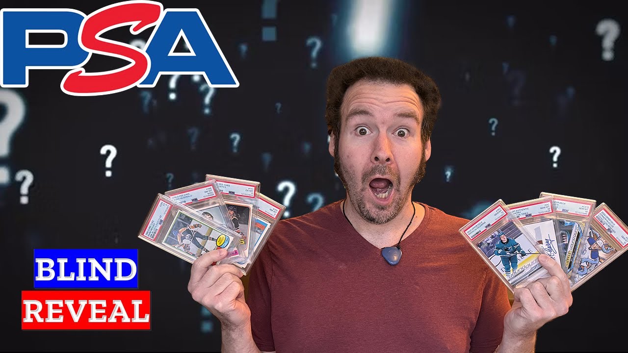 PSA Grading Submission Blind Reveal - All Hockey (40 Cards) Vintage and Modern