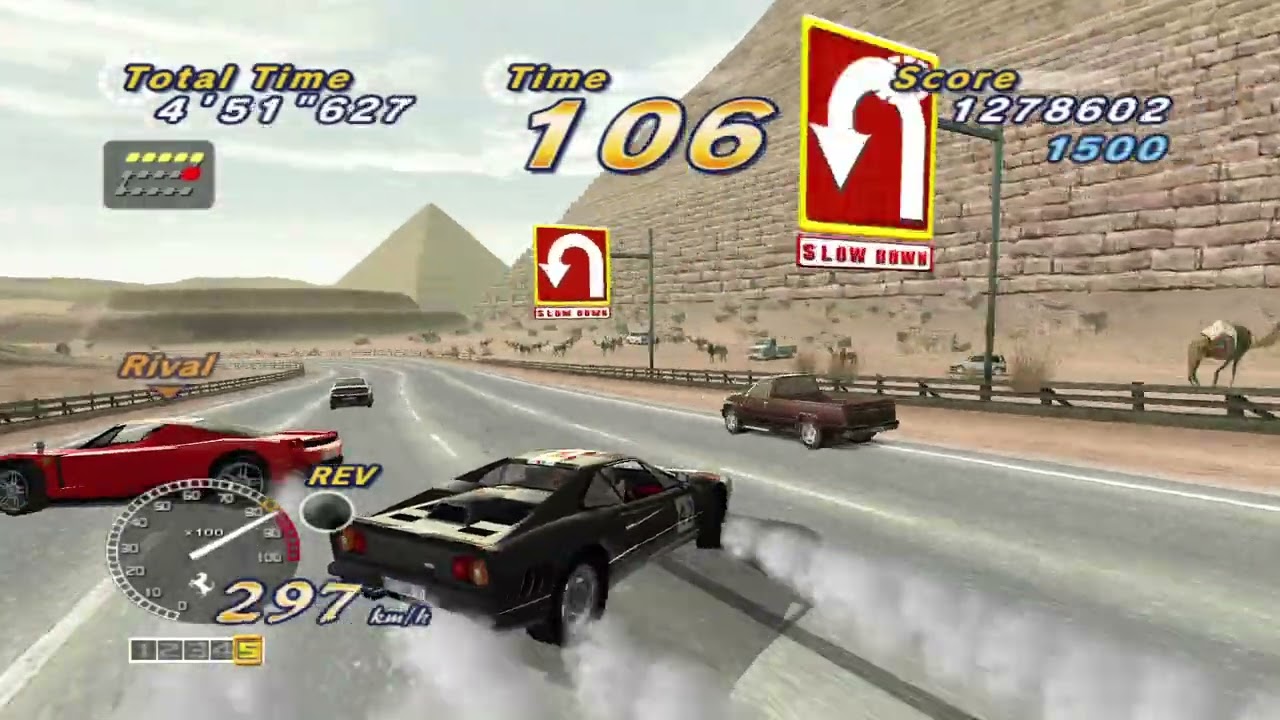 OutRun 2006 (PC) - 15 Stage Continuous OR2 TA (OutRun Mode) - 12'51
