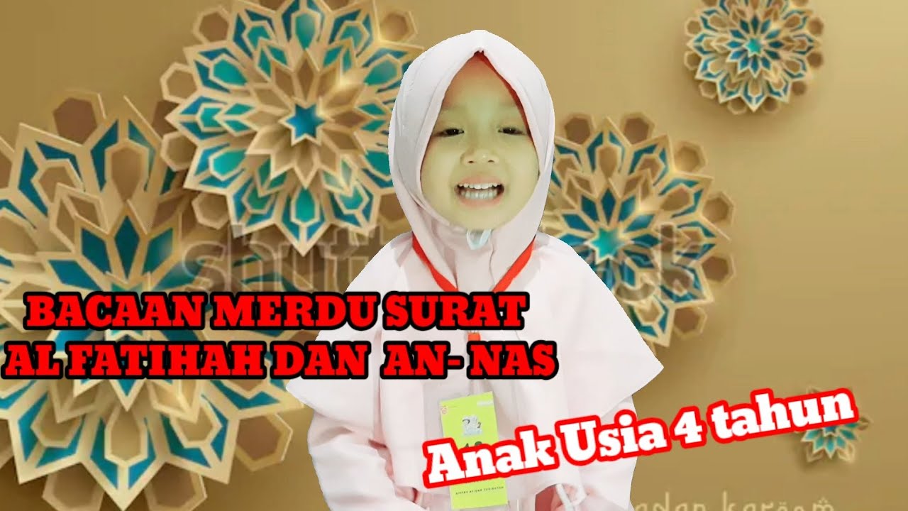 Aisyah ikut lomba tahfidz surat Al Fatihah dan An Nas