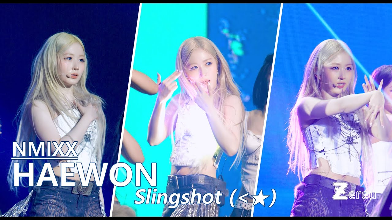 [4K] 251129 엔믹스 해원 - Slingshot (〈★) | NMIXX 1ST WORLD TOUR EPISODE 1: ZERO FRONTIER Day1