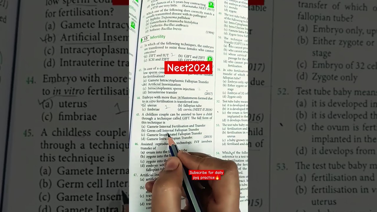Neet pyq practice🔥#neet #motivation #biology #pyq #viral #ncertbased #shorts #aiims
