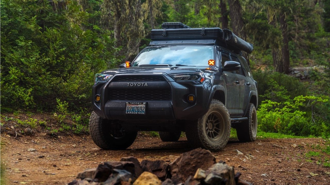Found the Perfect Campsite Beside a Waterfall | Solo Overlanding in Washington