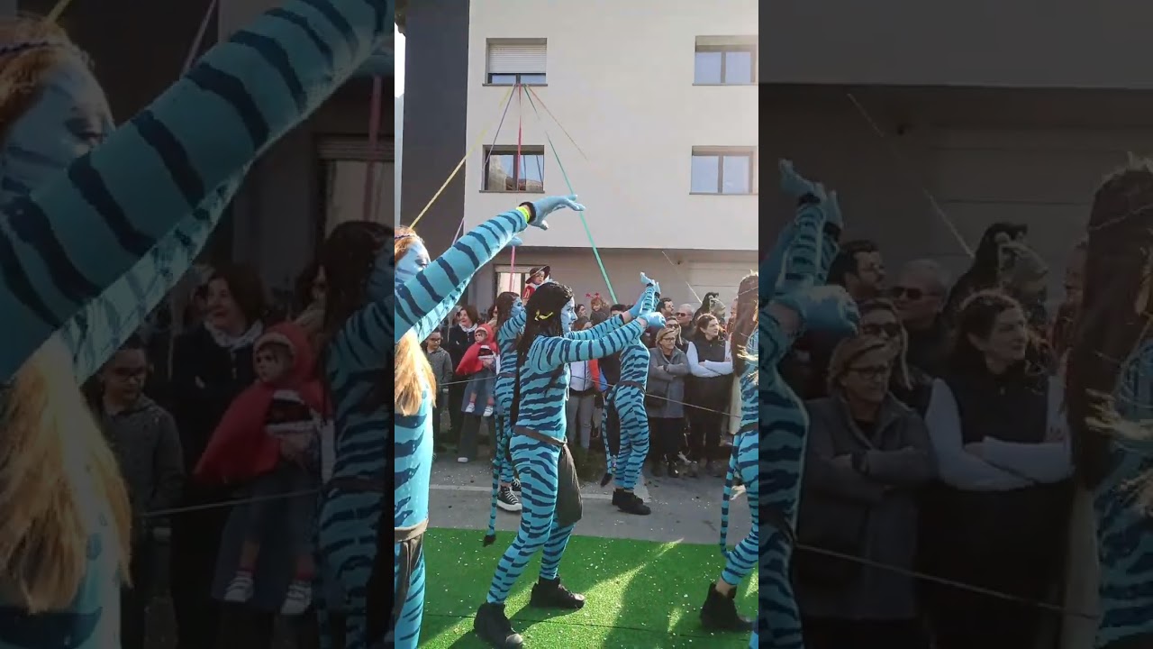 Omaggio al gran carnevale di Storo con uno dei suoi carri allegorici intitolato: Avatars