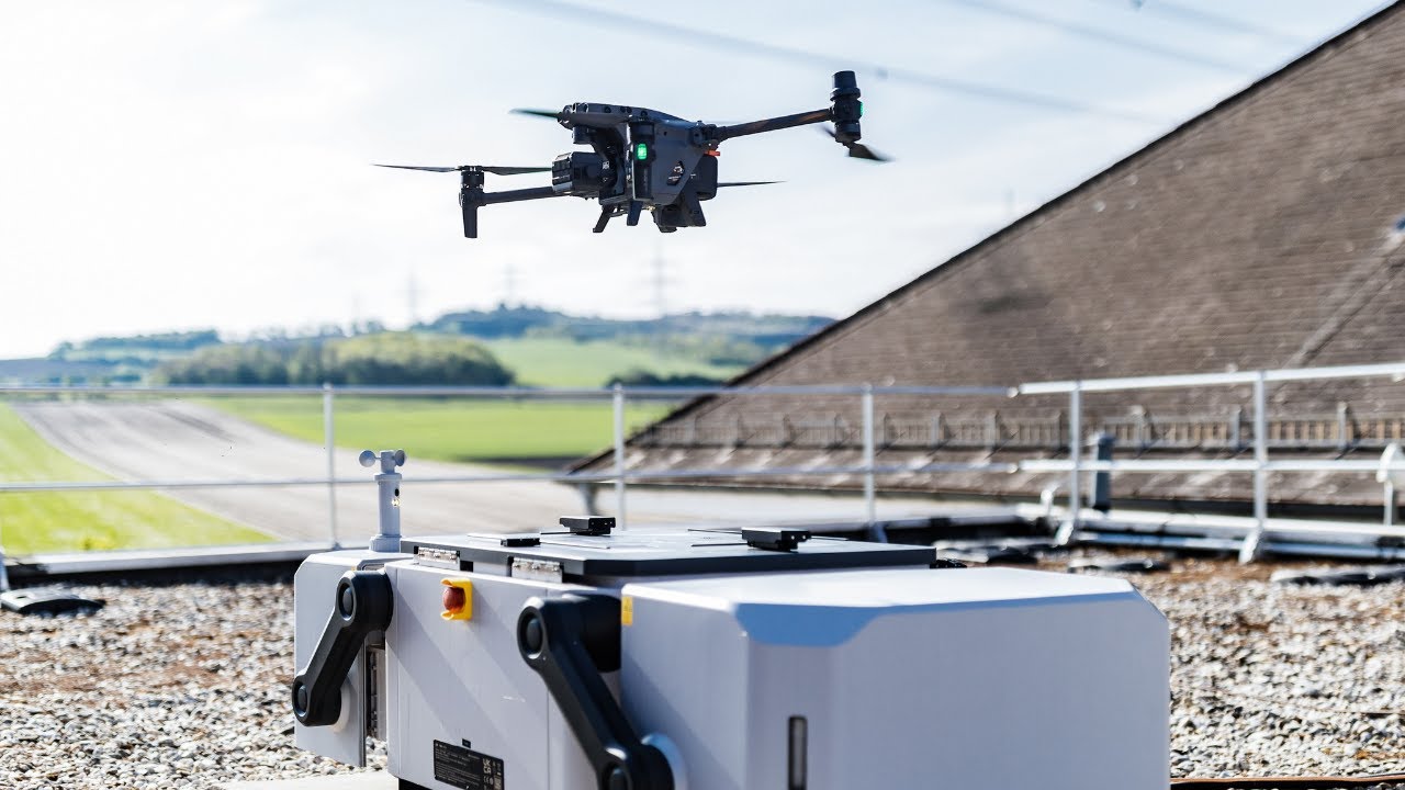 Statie Andocare Drona (DRONE IN A BOX SOLUTION)