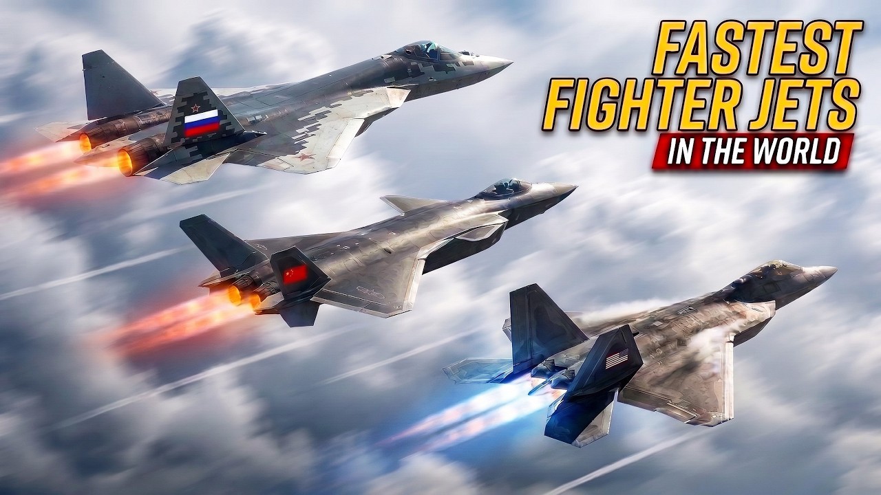 The Fastest Fighter Jets in The World 2026