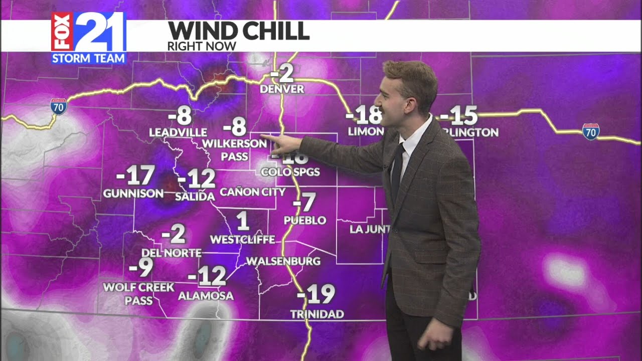 Cold Weather Advisory this Monday in Colorado