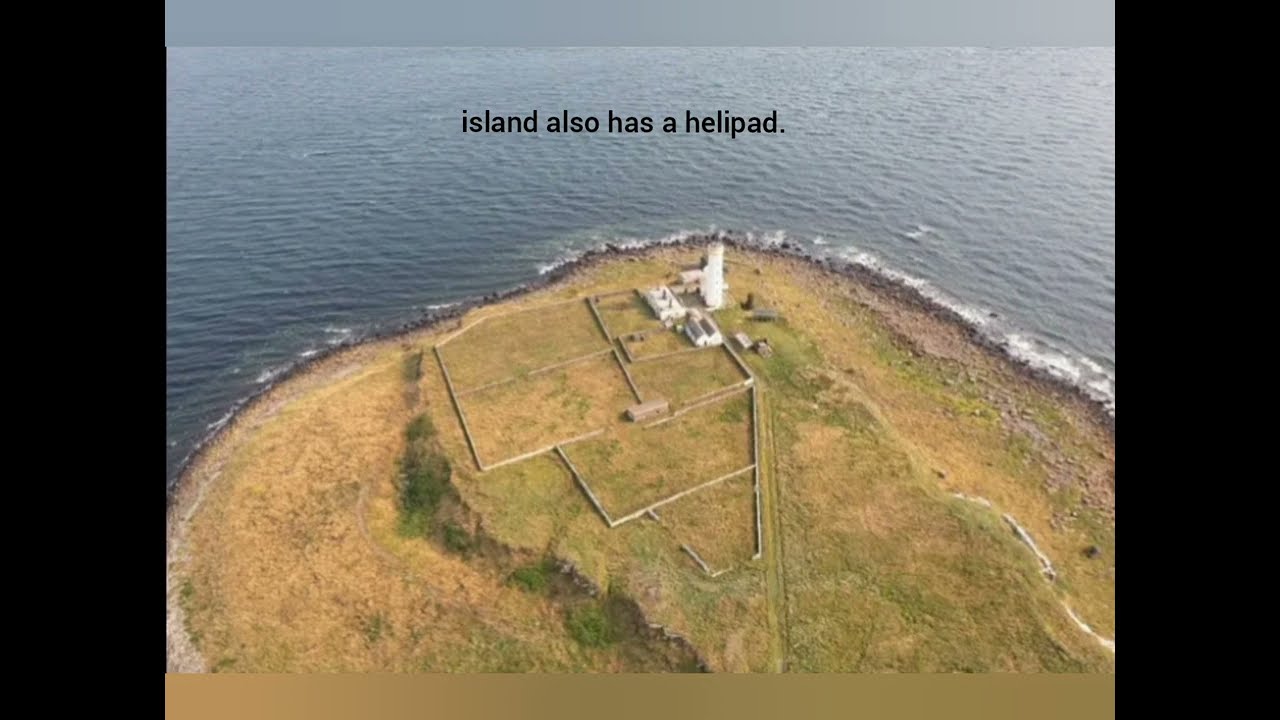 Private Scottish island with a lighthouse is on sale for less than the average house in America.