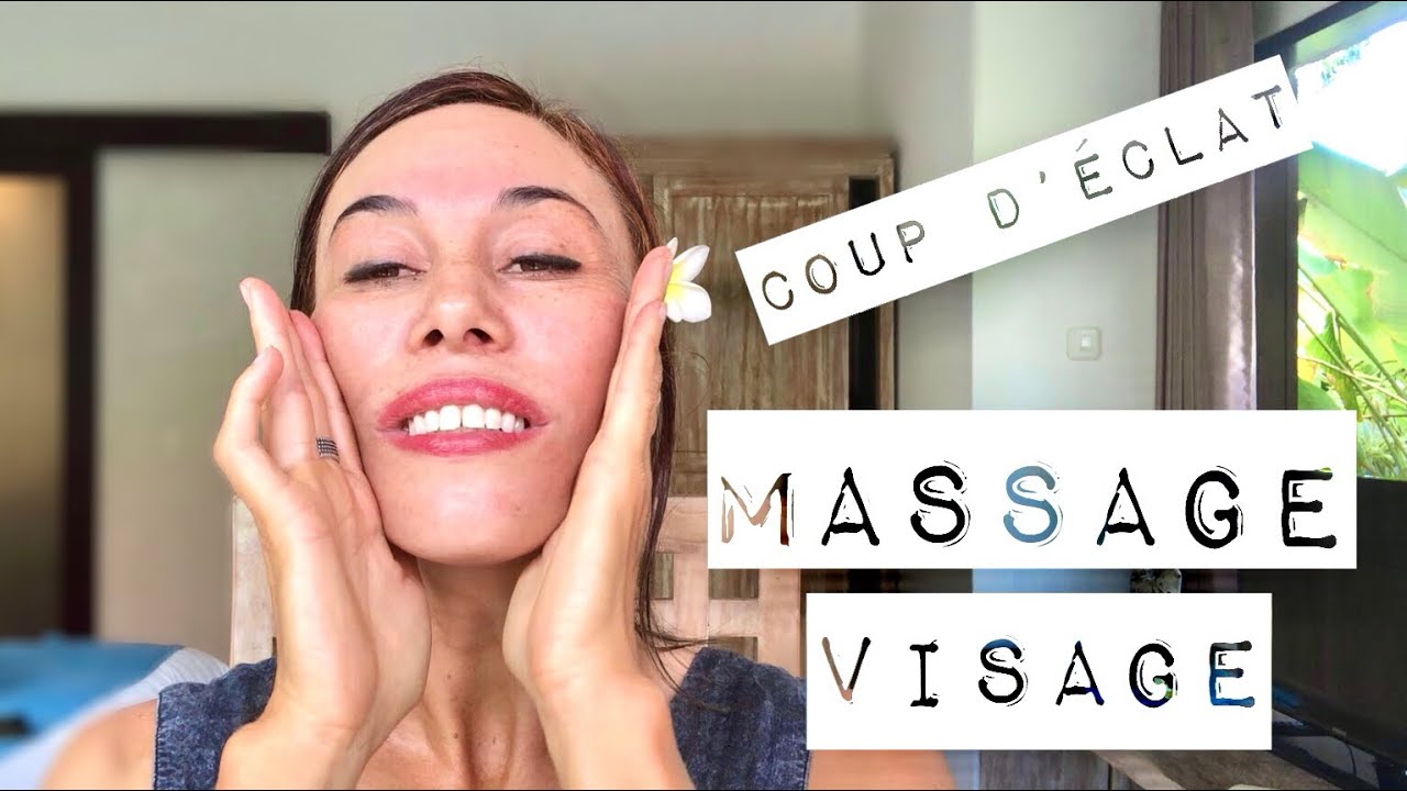 Massage visage: coup d’éclat