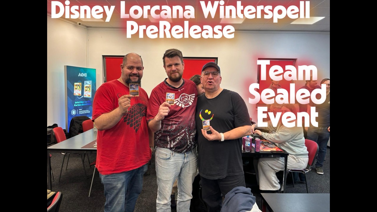 Team Sealed Event Lorcana Winterspell im Battle Bear