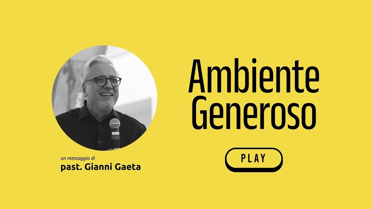 LIFE Church Bari | Ambiente generoso | past. Gianni Gaeta