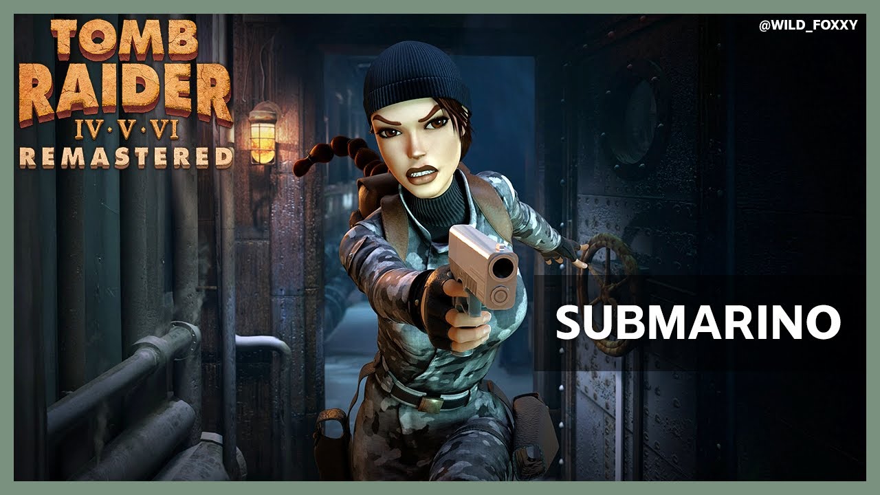 Submarino (com segredos) - Tomb Raider V Remastered