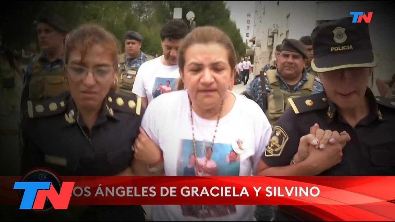 LOS ÁNGELES DE GRACIELA Y SILVINO I  Las 2 policías que acompañaron a los padres de Fernando