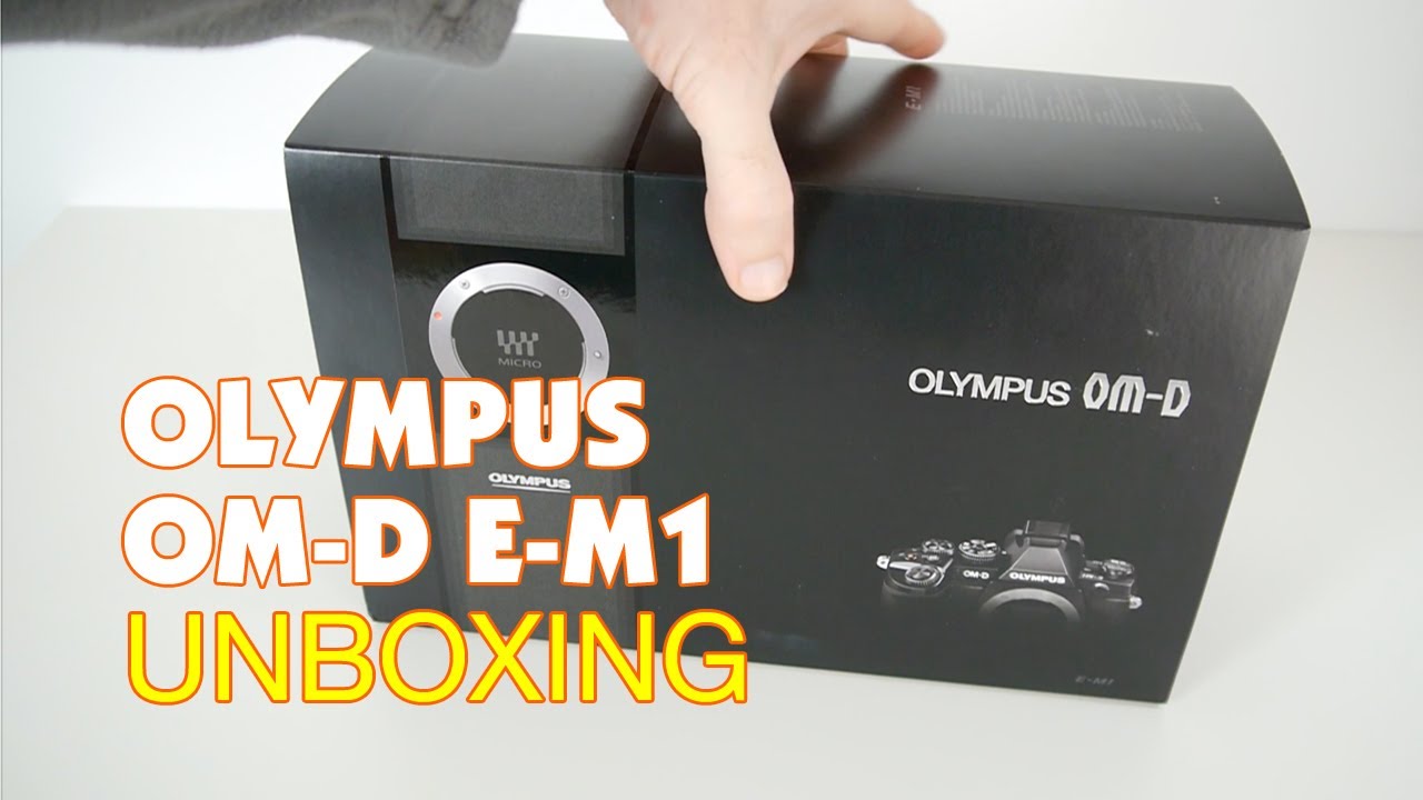 Olympus OM-D E-M1 Unboxing & First Look &bull; Project #OMD365 @OlympusUK