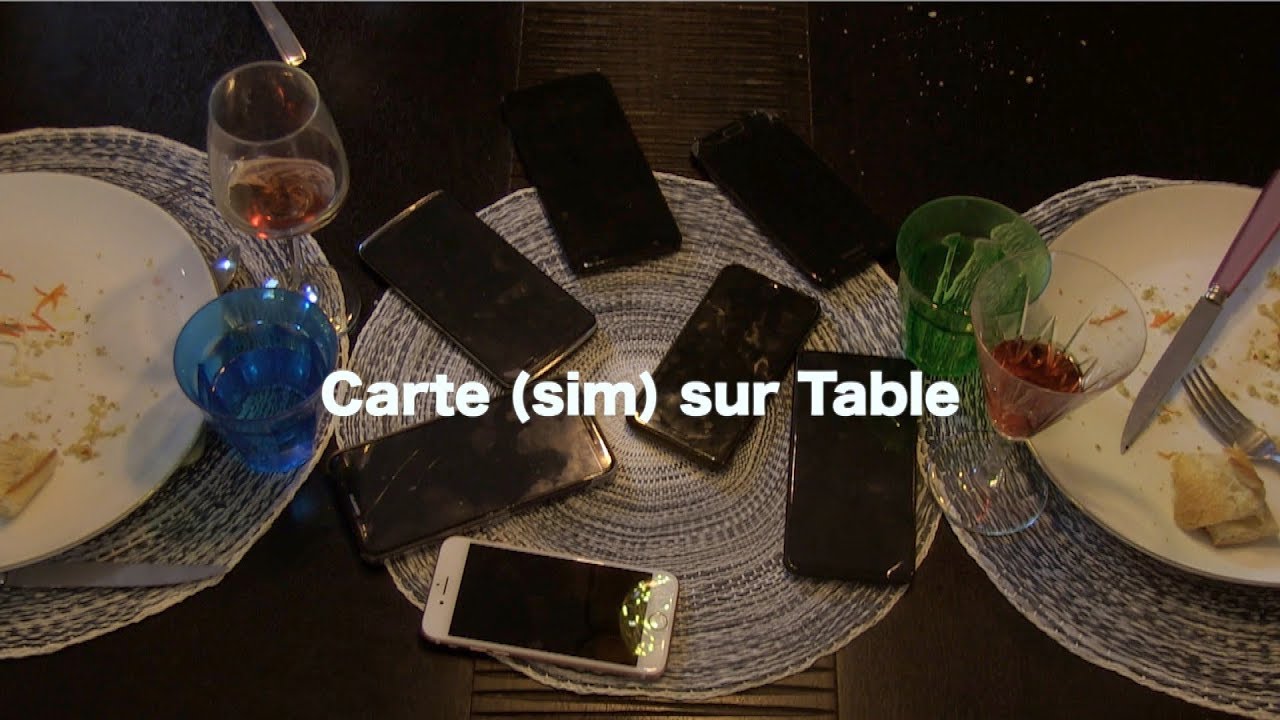 Carte (sim) sur table  Court-métrage techniques  jeu d'acteur caméra
