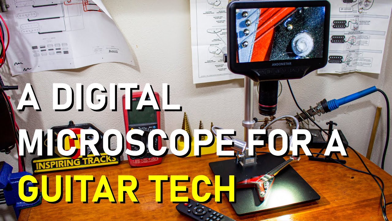 Andonstar AD407 Digital Microscope Review - A Guitar Tech Perspective